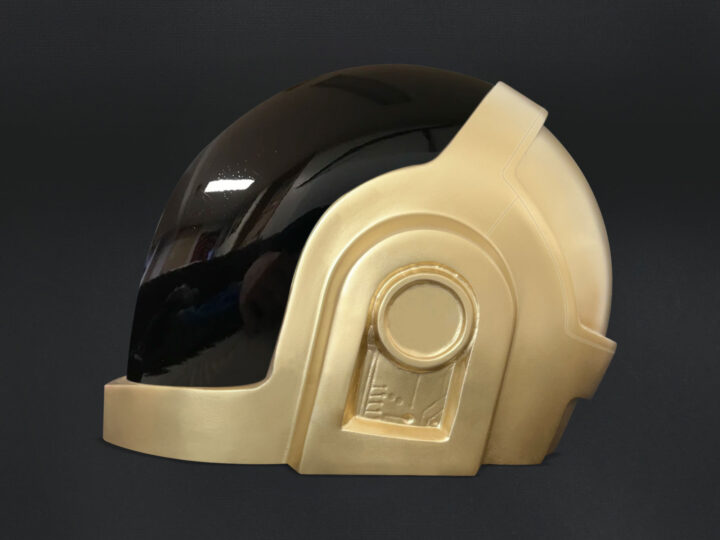 DAFT PUNK Helmet – Guy Manuel With Gloves and Pendant. – Nation Props