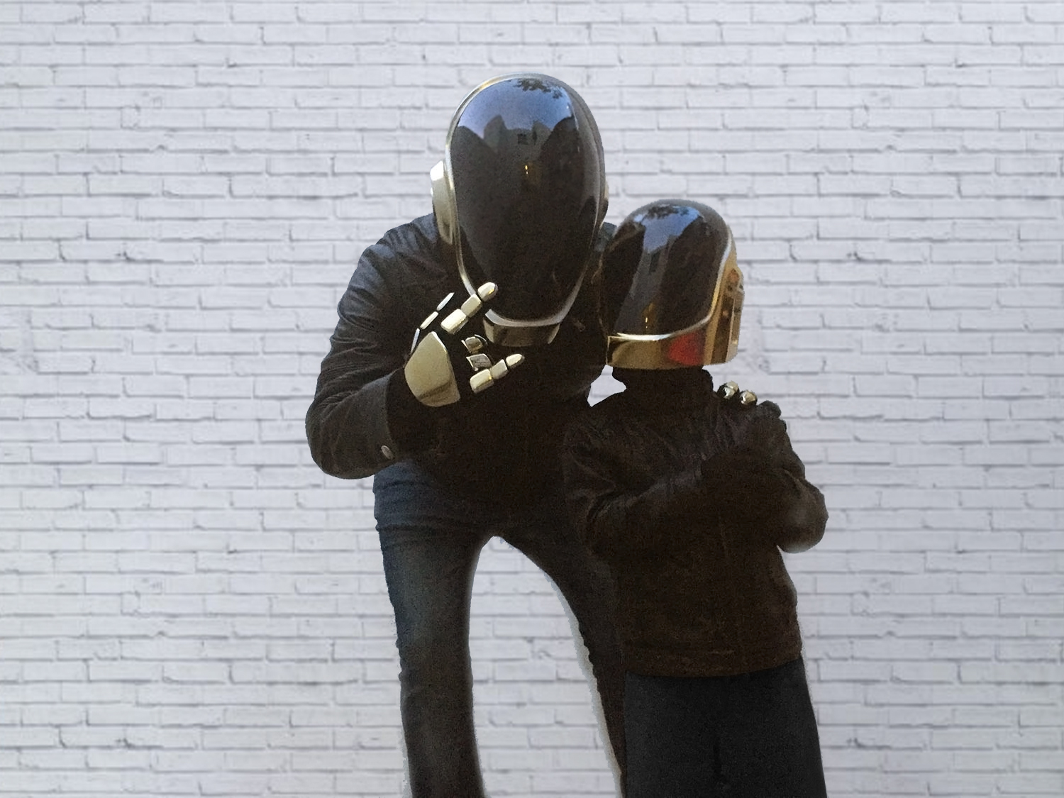 DAFT PUNK  Helmet for Children - Guy Manuel - Includes Pendant.